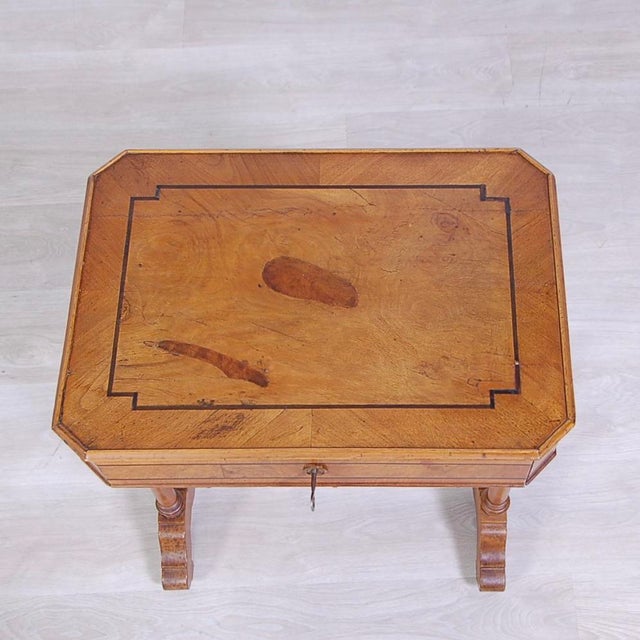 Work Table in Walnut Root, Italy, 1800s For Sale - Image 12 of 18
