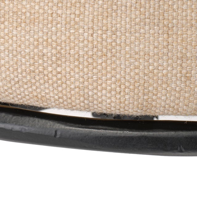 Traditional Jamie Young Asteria Iron Counter Stool, Black For Sale - Image 3 of 4