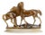 19th Century Horses Sculpture in Alabaster For Sale