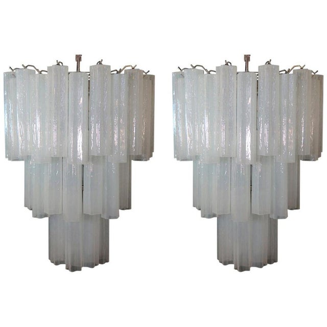 Toni Zuccheri Style Tronchi Murano Chandeliers, 1990s, Set of 2 For Sale - Image 10 of 10