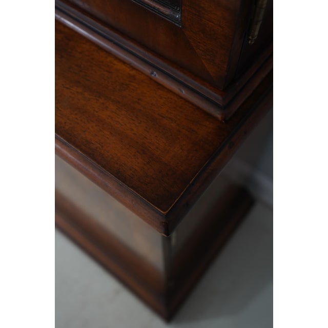 Theodore Alexander Inlaid Mahogany Large China Cabinet For Sale - Image 12 of 18