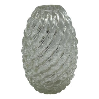 Vintage Vase by Flavio Poli for Seguso Vetri d'Arte, 1950s For Sale