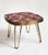1950s Mid-Century Modern Mosaic and Brass Side Table with Hair Pin Legs by Ilse Möbel, 1950s For Sale - Image 5 of 13