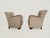 Danish Art Deco Style Lounge Chairs in Beige Bouclé, 1940s, Set of 2 For Sale - Image 4 of 13