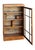 Heals and Sons Art Deco Bookcase or Display Cabinet of Burr Walnut With Paneled Glass Door For Sale - Image 4 of 13