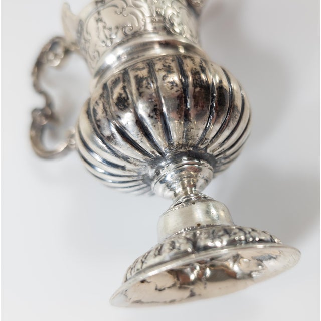 18th Century German Hanau Silver Hallmarked Miniature Ewer Pitcher ...
