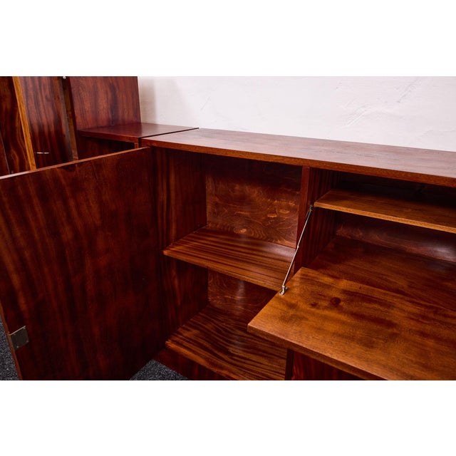 1920s Bar Cabinet and Secretary by Josef Frank for Werkstätten Haus & Garten / Blitz Residence, Vienna, Austria, 1927, Set of 2 For Sale - Image 5 of 18