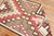 Pink Antique American Navajo Ivory Tribal Rug - 3'5" x 6'2" For Sale - Image 8 of 10