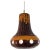Brown Glazed Ceramic Pendant Light, Germany, 1970s For Sale - Image 13 of 13