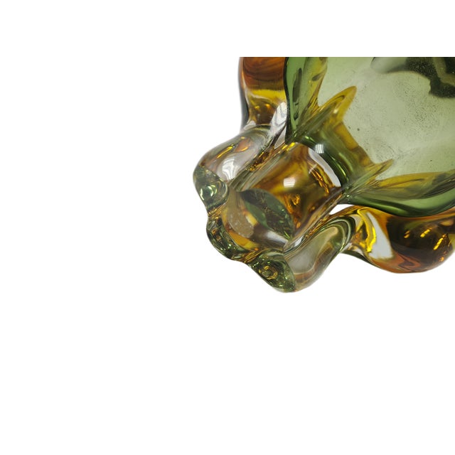 Vase by J. Hospodka for Chribska Glassworks, Former Czechoslovakia, 1960s For Sale - Image 12 of 18