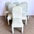 Breezy and refined, this set of six Postmodern Parsons dining chairs channels coastal elegance with their mint green...