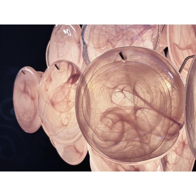 Vintage Italian Murano Chandelier, 1970s For Sale - Image 4 of 18