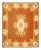 Light Brwon Fine Hand Knotted Abusson Rug 8' X 9'9'' For Sale