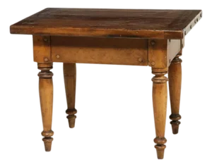 1990s Beautiful Rustic Ralph Lauren Side Table