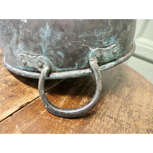 19th Century Copper Preserving Pan For Sale - Image 6 of 8