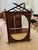 Vintage Large Bamboo and Grasscloth Mirror - British Colonial Style For Sale - Image 10 of 11