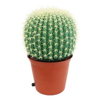 Large Cactus Table Lamp, 1980s For Sale