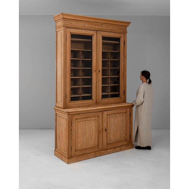 19th Century French Wooden Vitrine For Sale In Greensboro - Image 6 of 18