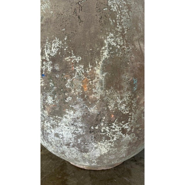 Early 21st Century Antique Mediterranean Olive Jar, Terracotta, Rustic For Sale - Image 5 of 9