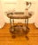Neoclassical Brass Serving Trolley, 1960s For Sale - Image 9 of 9