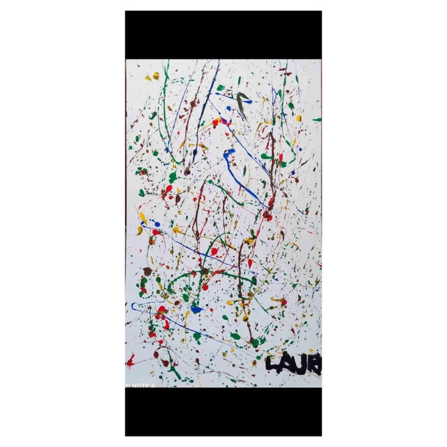 Laura Placa, Untitled, Original Acrylic on Canvas, 2021 For Sale