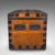 Large Antique Silver Chest, English, Oak, Iron Bound, Shipping Trunk, Victorian For Sale - Image 4 of 12