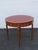 French Demilune Inlay Leather Top Console Flip Top Card Table 6916 For Sale In Miami - Image 6 of 18