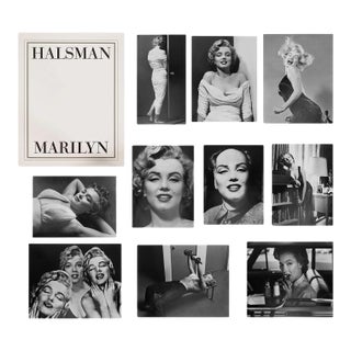 Late 20th Century Complete Marilyn Monroe Portfolio by Philippe Halsman For Sale