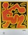Keith Haring Limited Edition Lithograph Numbered in Pencil - 19 of 150 Authorization stamps: Impressed Oringinal Stamp...
