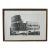 1980s Vintage Architectural Framed Print Engraving Rome Colosseum Italy G Balzar For Sale