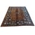 Contemporary 1920s Minimalist Open Brown Field Floral Chinese Room Size Peking Wool Rug For Sale - Image 3 of 7