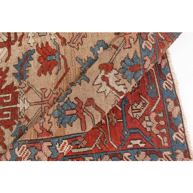 1920s 1920s Persian Heriz Rug For Sale - Image 5 of 10