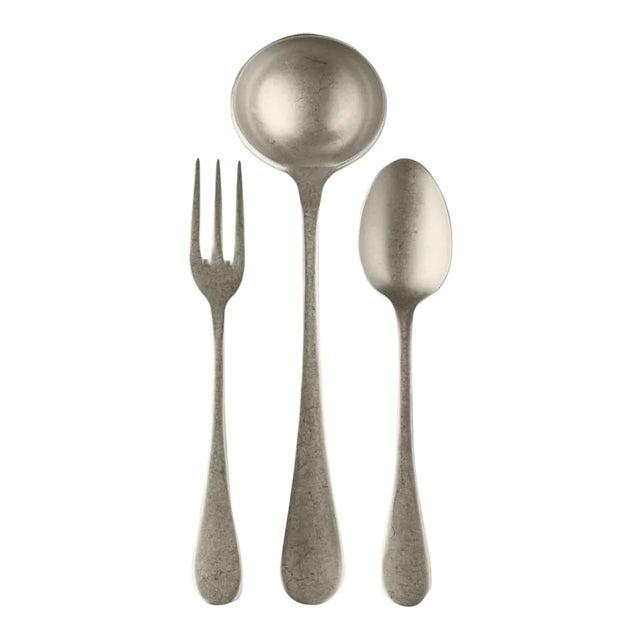 Mepra 3-Piece Serving Set, Champagne For Sale