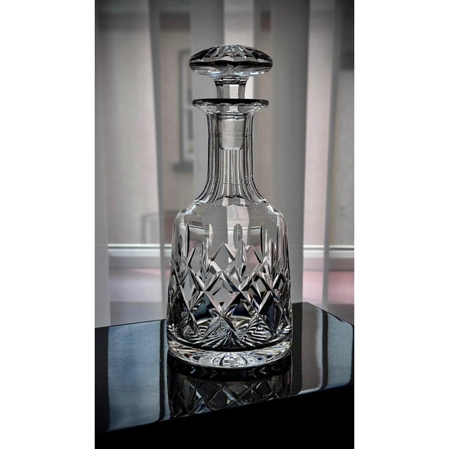 Vintage Crystal Decanter in Ashford Pattern from Stuart, 1970s For Sale - Image 15 of 17