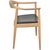 Hans Wegner The Chair, model JH503, with a frame of oak and a seat upholstered in black leather. The chair is from the...