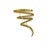 Late 20th Century Paloma Picasso 18k Gold Zigzag Brooch for Tiffany & Co. For Sale In Chicago - Image 6 of 6