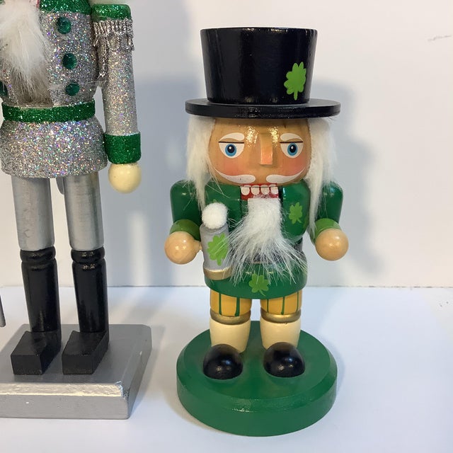 Vintage German Wooden Small Scale Nutcrackers Set of 2 Chairish