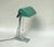 Art Deco Bankers Lamp in Chrome-Plated and Green Enameled Shade, 1920s For Sale - Image 4 of 18
