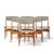 Erik Buch for Anderstrup Møbelfabrik Mid Century Danish Teak Dining Chairs - Set of 6 Each chair measures: 18.75 wide x...
