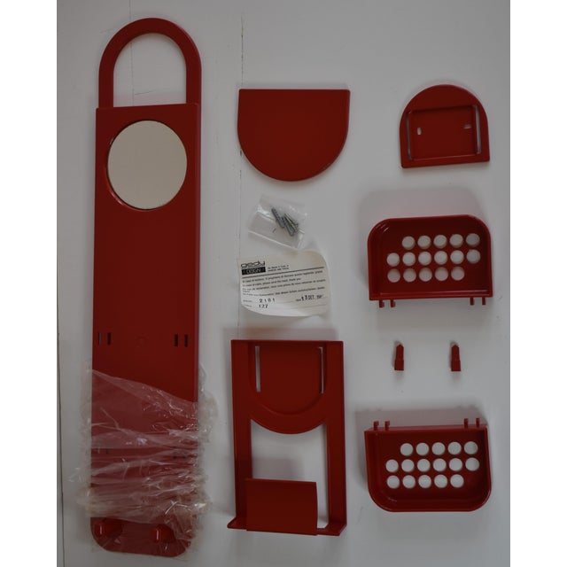 Shower caddy- made in italy by gedy, design by makio hasuike. rare, sought after, italian design made of abs plastic in a...