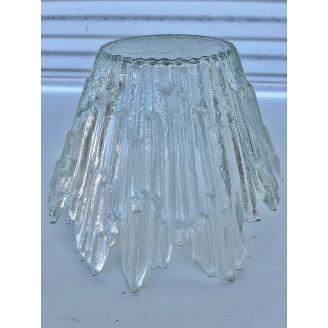 Glass Vintage Art Glass Bowl For Sale - Image 7 of 8