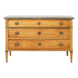 Antique French Cherrywood Commode, 1700s For Sale