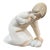Vicente Martínez for Lladró Little Girl With Slippers Porcelain Figurine, Signed For Sale