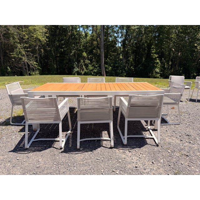 Modern Outdoor Dining Table Extendable Kettal For Sale - Image 11 of 11