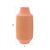 Richland Embossed Peach Vase- Medium For Sale - Image 10 of 10