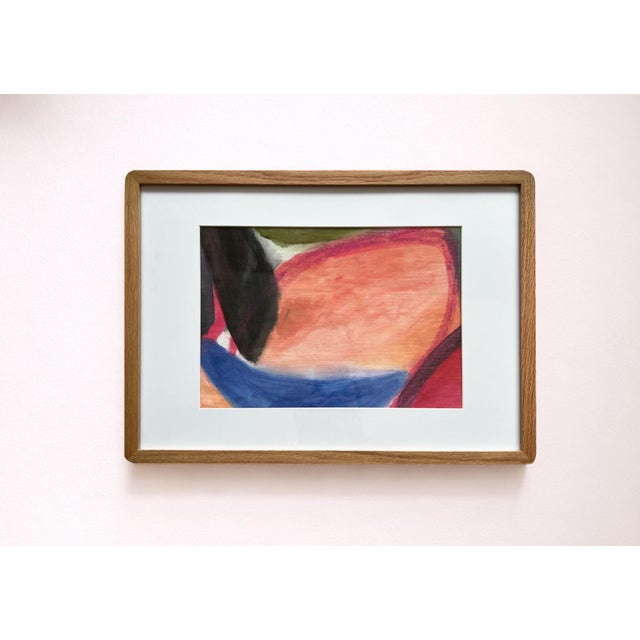 Olga Meyzinger, La Part Sensible, 2026, Acrylic on Fabric, Framed, in New conditions. Designed from 2000 Signed by Maker