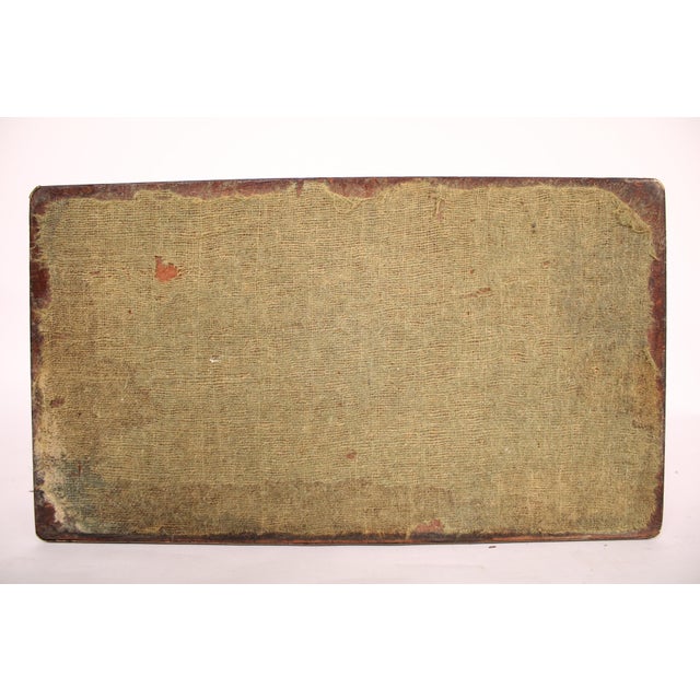 Burl Walnut and Walnut Writing Slope on Stand For Sale - Image 11 of 12