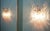 Vintage Italian Poliedri Pink Glass Wall Sconces, 1990, Set of 2 For Sale - Image 9 of 13