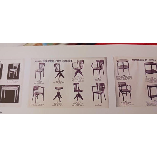 Rotating Screw Typist Office Chair from Baumann, 1930 For Sale - Image 17 of 18