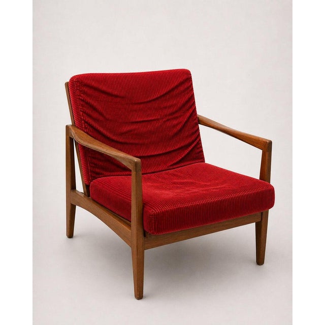 Scandinavian Modern Teak Lounge Chair by Svante Skogh for Engen, Sweden, 1960s For Sale - Image 4 of 9